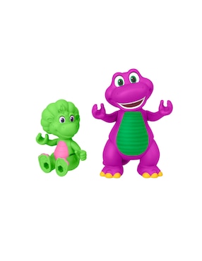 Set figuras acción articulada Barney's World Barney especial Mattel