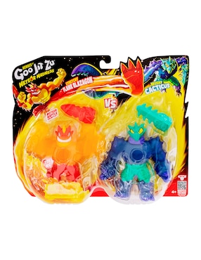Set figuras acción Goo Jit Zu edición especial Bandai elástico