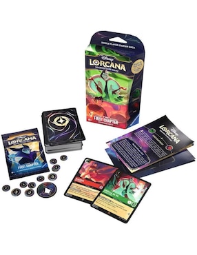 Lorcana the first chapter starter deck en ingles  Cruella de Vil Ravensburger Lorcana