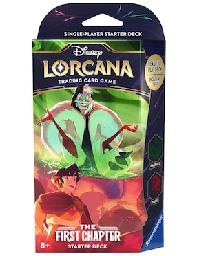 Lorcana the first chapter starter deck en ingles Cruella de Vil Ravensburger Lorcana