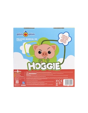 Peluche de 0-0-0 cerdo Bandai Plim Plim de 28 cm