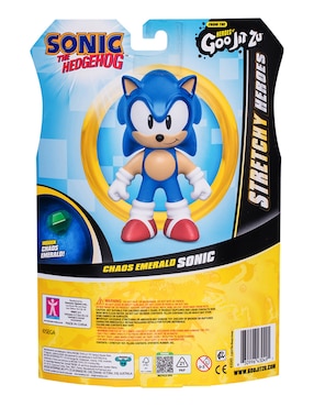 Figura de acción Heroes Goo Jit Zu Sonic especial Bandai elástico