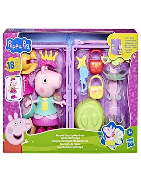 Set muñecas Peppa Pig armario