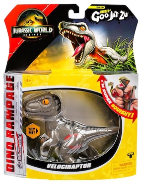 Figura de acción articulada Goo Jit Zu Jurassic World edición especial Bandai elástico