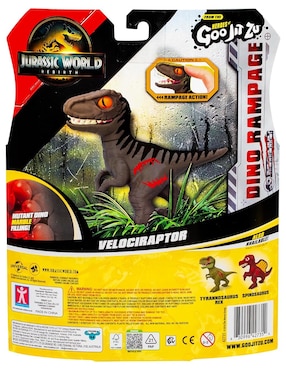 Figura de acción articulada Goo Jit Zu Jurassic World edición especial Bandai elástico