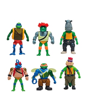 Set figuras de juguete Tortugas Ninja especial Bandai