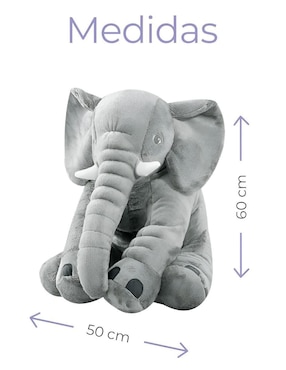 Peluche de elefante Xtellar de 60 cm