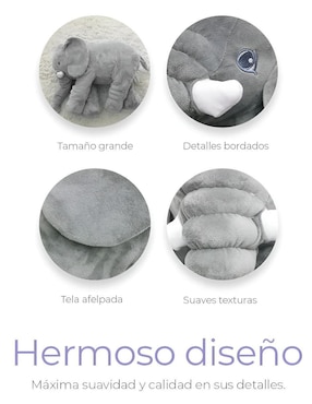 Peluche de elefante Xtellar de 60 cm