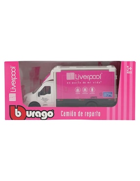 Camión transportador Bburago liverpool