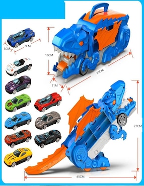 Vehículo transformable Lab.G dinisauro traslado