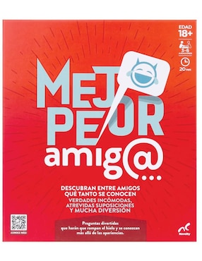 Mejor peor amigo Novelty