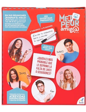 Mejor peor amigo Novelty