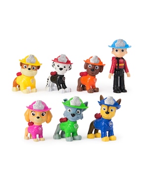 Set figuras acción articulada Rescue especial Paw Patrol
