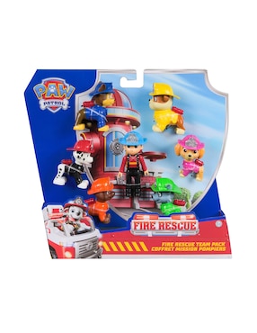 Set figuras acción articulada Rescue especial Paw Patrol