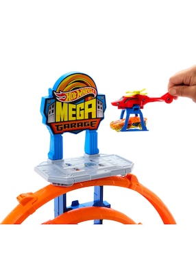 Pista armable Hot Wheels Mega Garage