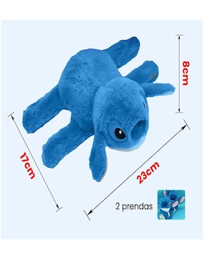 Set de peluches Stitch Lab.G de 8 cm