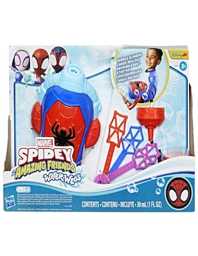 Set figuras de juguete Spidey And His Amazing Friends Water-Webs Spidey Hasbro