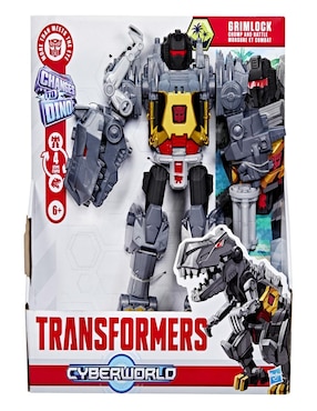 Figura de acción articulada Transfomers Cyberworld Grimlock Hasbro