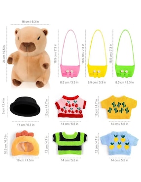 Peluche de capibara Lab.g