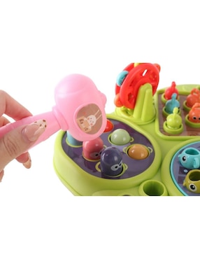 Mesa de actividades educativa para bebé Pingüe