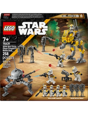 Star Wars Lego Pack de Combate: Clon Troopers del 327 Cuerpo Estelar 75431 Star Wars