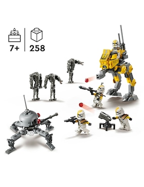Star Wars Lego Pack de Combate: Clon Troopers del 327 Cuerpo Estelar 75431 Star Wars