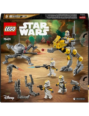 Star Wars Lego Pack de Combate: Clon Troopers del 327 Cuerpo Estelar 75431 Star Wars