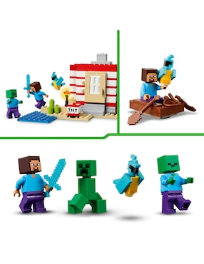 Minecraft Lego la Casadinamita de la Jungla 21275 Minecraft