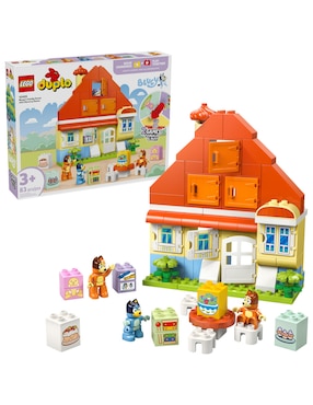 Duplo Lego Casa Familiar de Bluey con Juego de Memoria 10459 Duplo