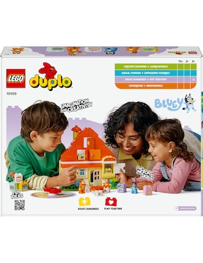 Duplo Lego Casa Familiar de Bluey con Juego de Memoria 10459 Duplo