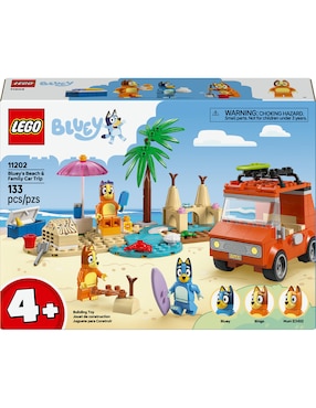 Duplo Lego Excursión Familiar a la Playa de Bluey 11202 Duplo
