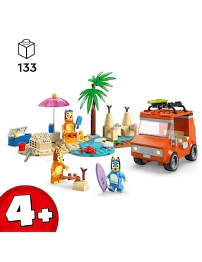 Duplo Lego Excursión Familiar a la Playa de Bluey 11202 Duplo