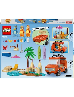 Duplo Lego Excursión Familiar a la Playa de Bluey 11202 Duplo
