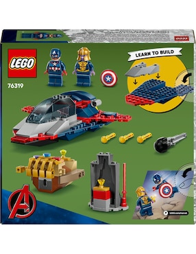 Lego Super Heroes Lego Capitán América VS Thanos 76319 Lego Super Heroes