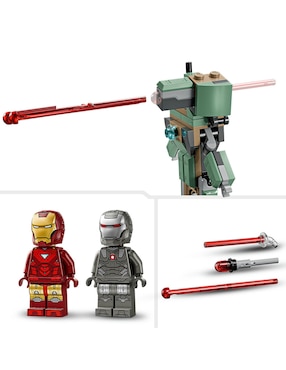 Lego Super Heroes Lego Iron Man y Máquina de Guerra VS Drones de Hammer 76320 Lego Super Heroes