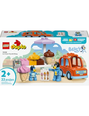 Duplo Lego Excursión a la Heladería con Bluey 10458 Duplo