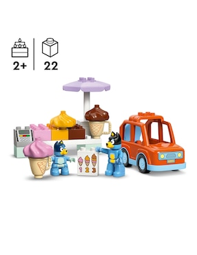 Duplo Lego Excursión a la Heladería con Bluey 10458 Duplo