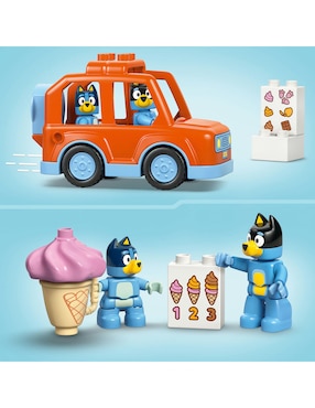 Duplo Lego Excursión a la Heladería con Bluey 10458 Duplo