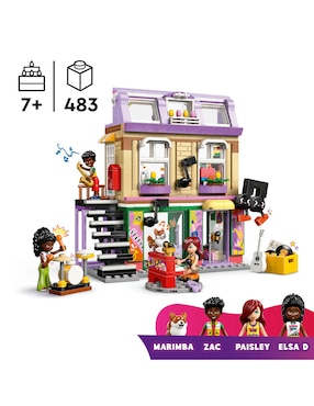 Lego Friends Lego Tienda de Música y Departamento 42653 Lego Friends