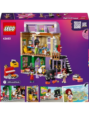 Lego Friends Lego Tienda de Música y Departamento 42653 Lego Friends