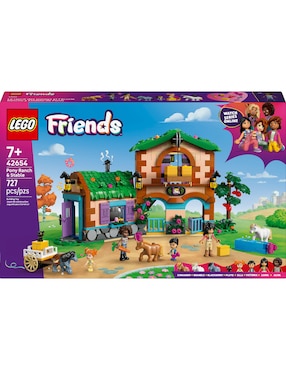 Lego Friends Lego Rancho y Establo de Ponis 42654 Lego Friends