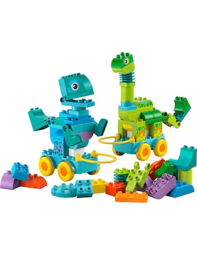 Duplo Lego Dinosaurios Sobre Ruedas 3en1 10451 Duplo