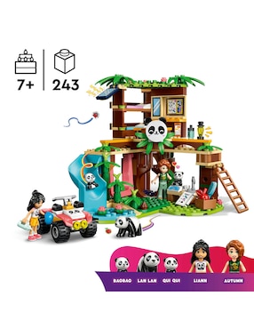 Lego Friends Lego Cuidado Animal en el Refugio para Pandas 42648 Lego Friends