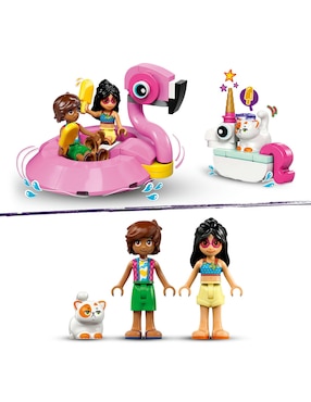 Lego Friends Lego Fiesta en la Alberca con Flamingo y Unicornio 42658 Lego Friends