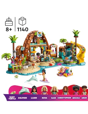 Lego Friends Lego Hotel de Vacaciones Familiares en la Playa 42673 Lego Friends