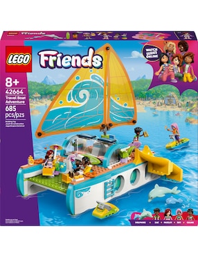 Lego Friends Lego Aventura en el Barco de Viaje 42664 Lego Friends