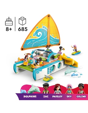 Lego Friends Lego Aventura en el Barco de Viaje 42664 Lego Friends