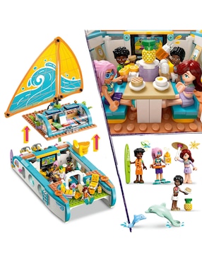 Lego Friends Lego Aventura en el Barco de Viaje 42664 Lego Friends