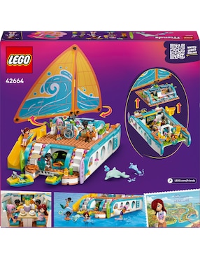 Lego Friends Lego Aventura en el Barco de Viaje 42664 Lego Friends