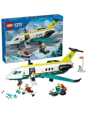 Lego City Lego Ambulancia Aérea de Emergencia 60465 Lego City